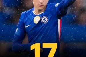 青春风暴，17岁沃尔什替补登场创切尔西队史欧冠最年轻出场纪录