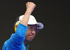 神枪手！奥运冠军李越宏夺得射击世界杯总决赛25米手枪速射金牌